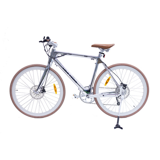 Luluyoung-Ebike RZ1 Space silver Chain type